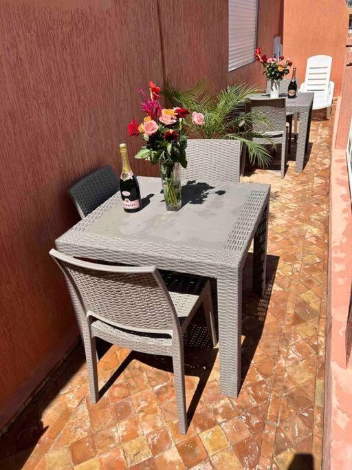 Appartement Haut Standing 3 Chambres Avec Terasse Quartier Gueliz Hivernage A Marrakech I19 Marakeş Dış mekan fotoğraf